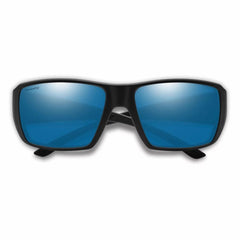 Orvis Sunglasses | Smith Guide’s Choice XL Polarized Sunglasses Matte Black/blue Polarized Glass Lens - Fly Fishing