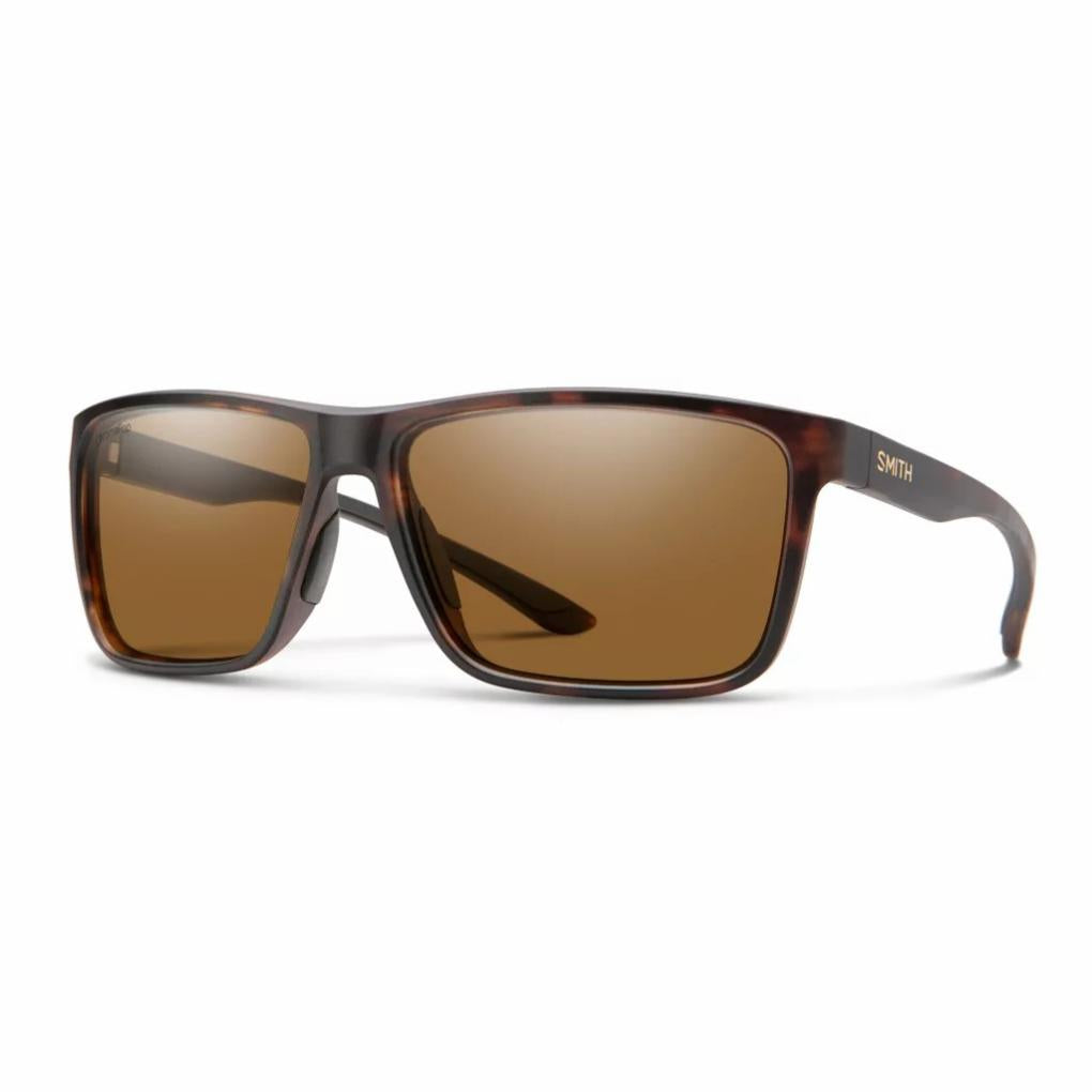 Orvis Sunglasses | Smith Riptide Polarized Sunglasses Matte Tortoise/ Brown Polarized Glass Lens - Fly Fishing