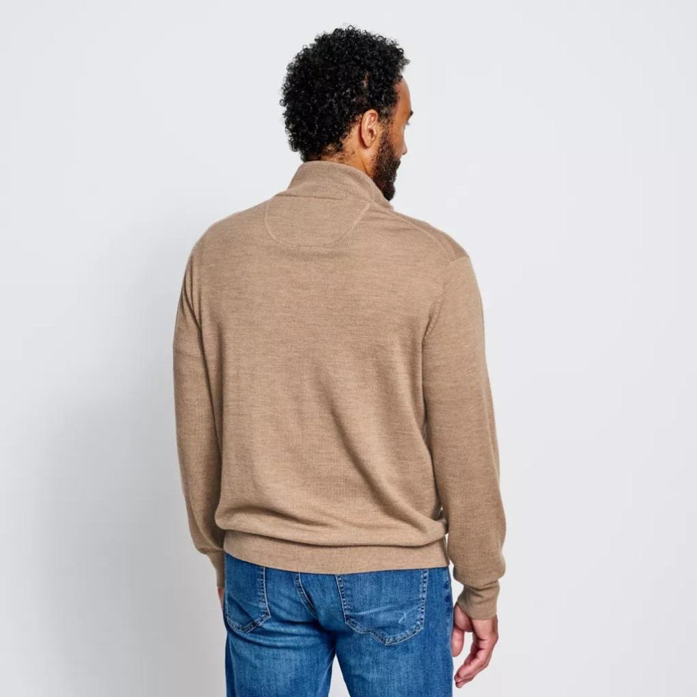 Orvis Sweaters | Merino Wool 1/4-Zip Sweater 2.0 Charcoal - Men