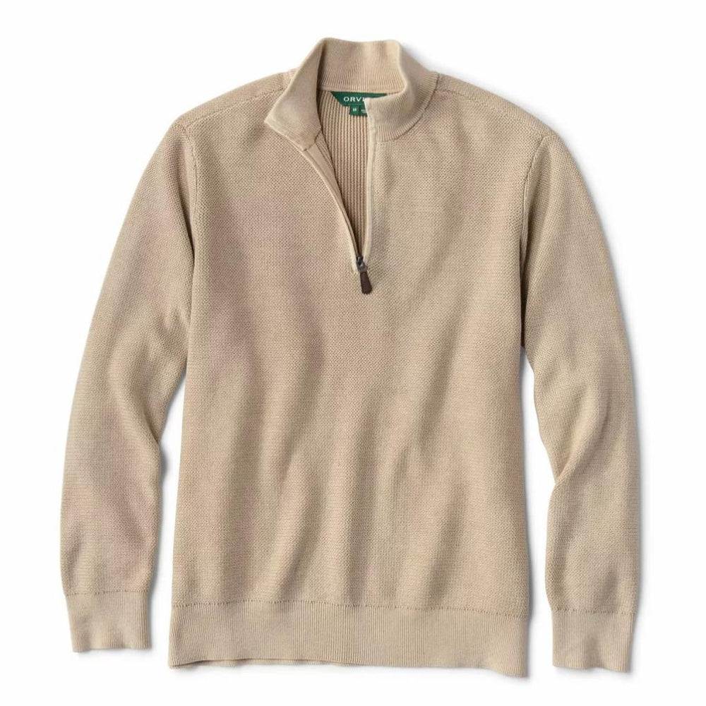 Orvis Sweaters | Sun-Faded 1/4-Zip Sweater Shiitake - Men