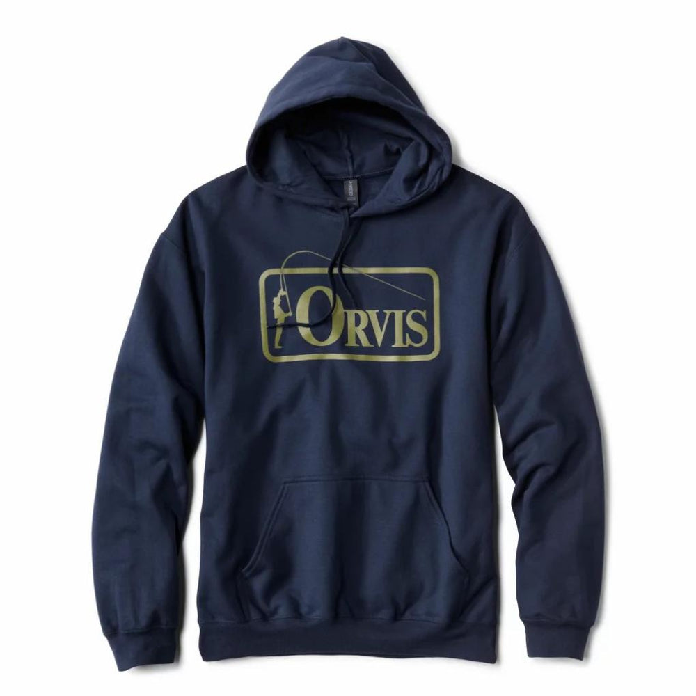 Orvis Sweatshirts | Bent Rod Badge Hoodie True Navy - Men