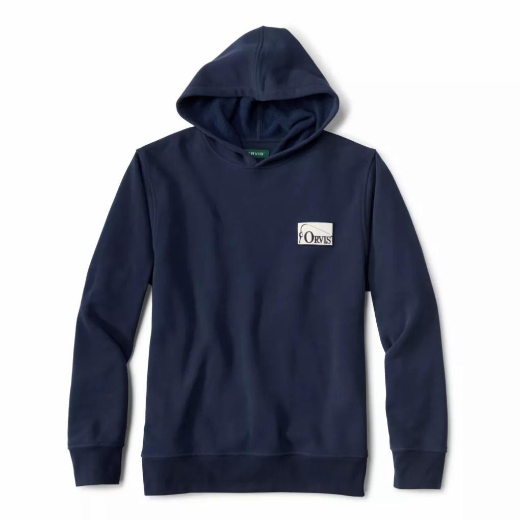 Orvis Sweatshirts | Bent Rod Hoodie True Navy - Men
