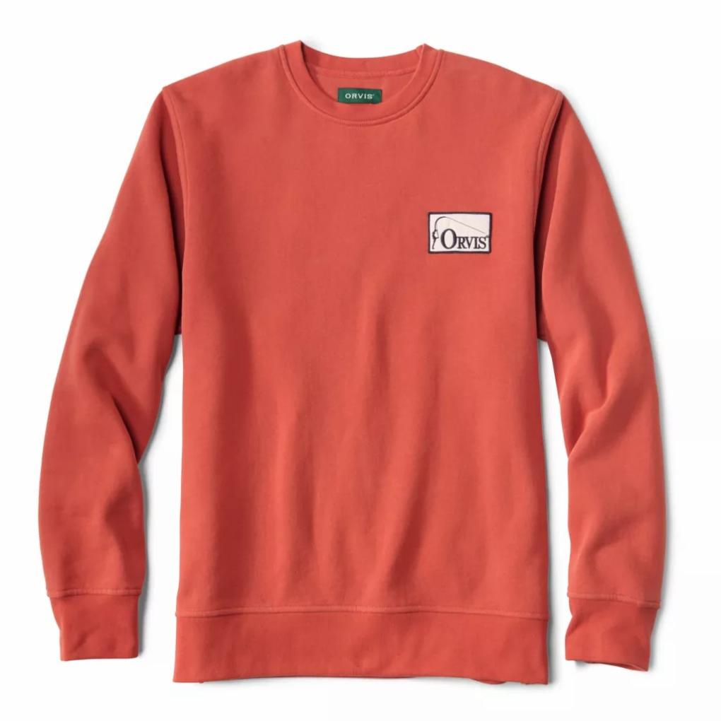 Orvis Sweatshirts | Bent Rod Sweatshirt Red Clay - Men