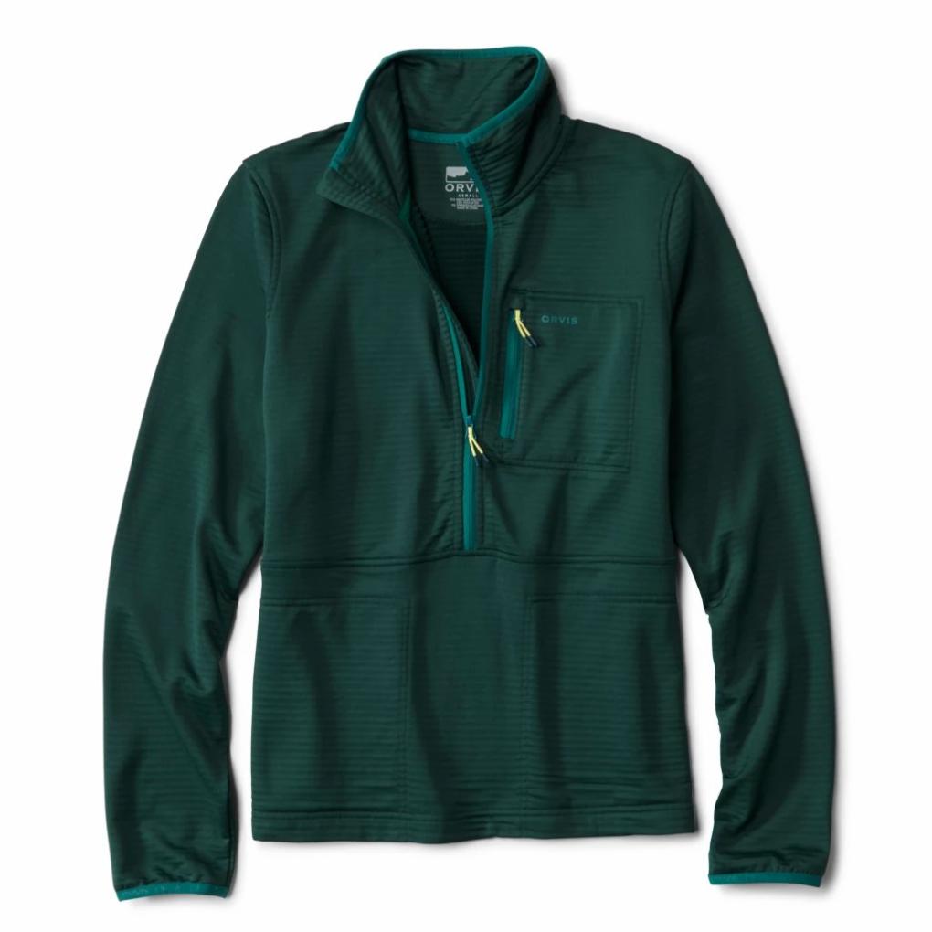 Orvis Sweatshirts | Horseshoe Hills Fleece 1/2-Zip Peacock - Women