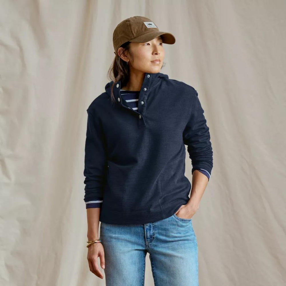 Orvis Sweatshirts | Lightweight Pullover Hoodie True Navy - Women