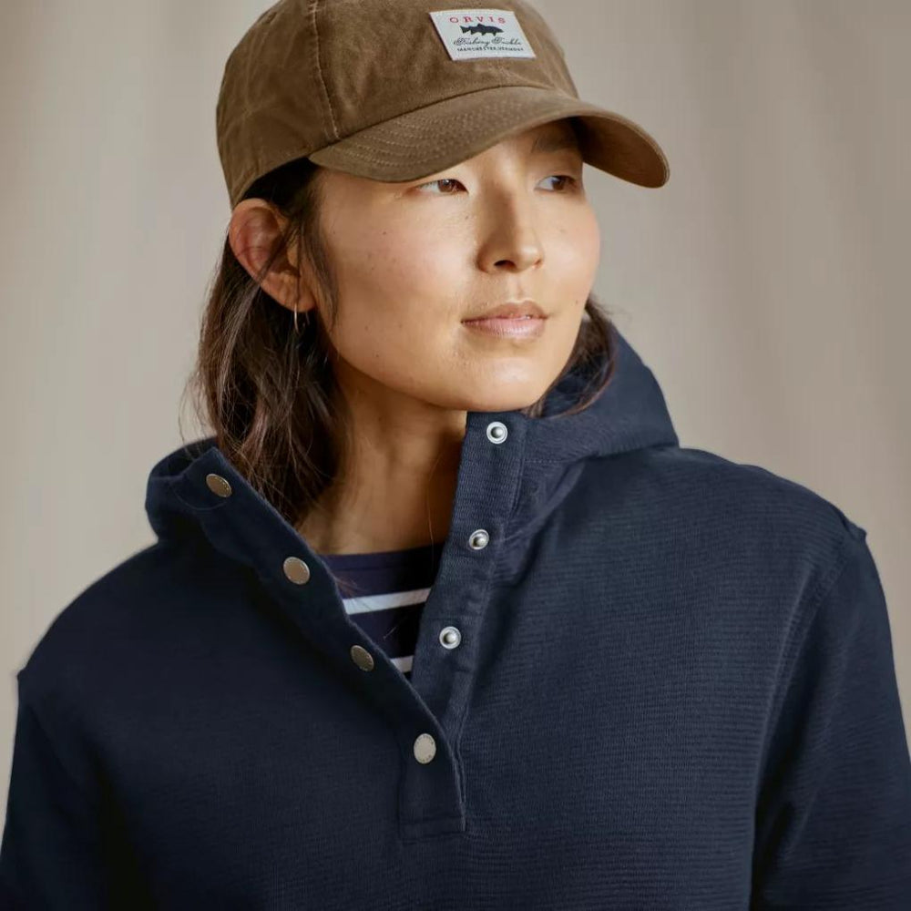 Orvis Sweatshirts | Lightweight Pullover Hoodie True Navy - Women