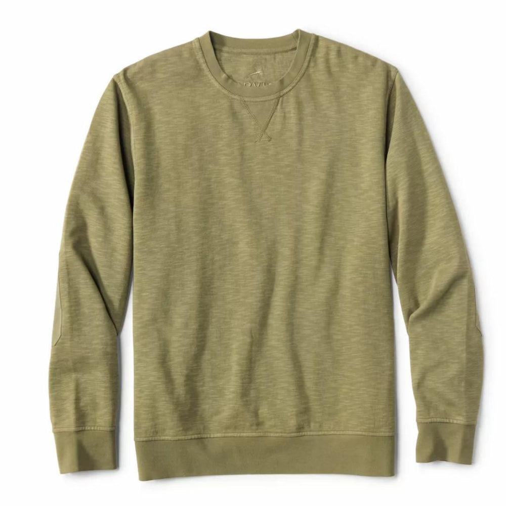 Orvis Sweatshirts | Men's Montana Morning® Crewneck Sweatshirt Moss - Men