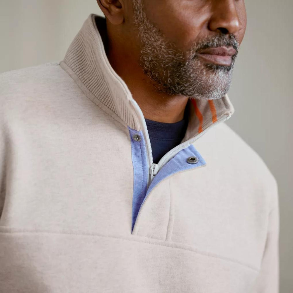 Orvis Sweatshirts | Signature 1/4-Zip Sweatshirt Mushroom - Men