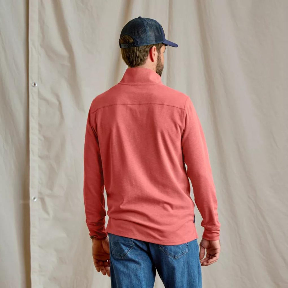 Orvis Sweatshirts | Three Forks 1/4-Zip Sweatshirt Red Clay - Men