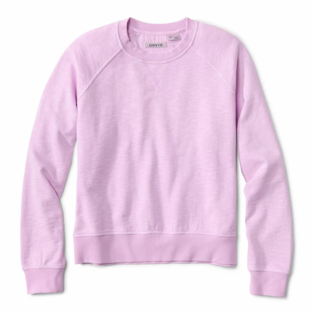 Orvis Sweatshirts | Women's Montana Morning® Crew Sweatshirt Spring Lilac - Women