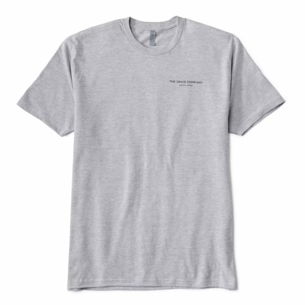 Orvis T-Shirts | Battenkill River T-Shirt Light Gray - Men