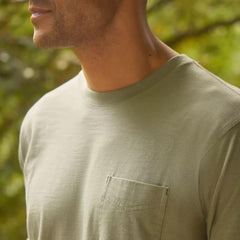 Orvis T-Shirts | Bromley Slub Short-Sleeve Crewneck T-Shirt Olivine - Men