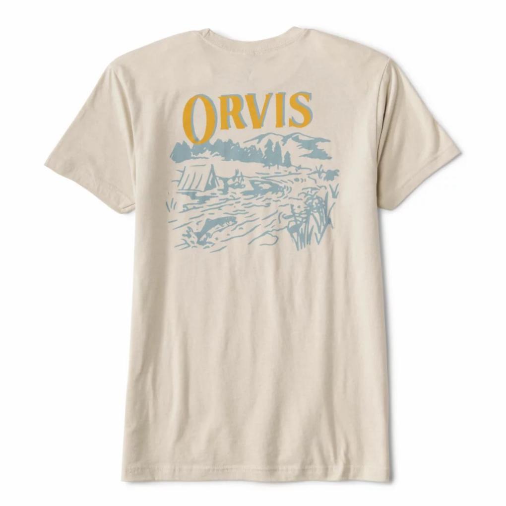 Orvis T-Shirts | Campside T-Shirt Sand - Men