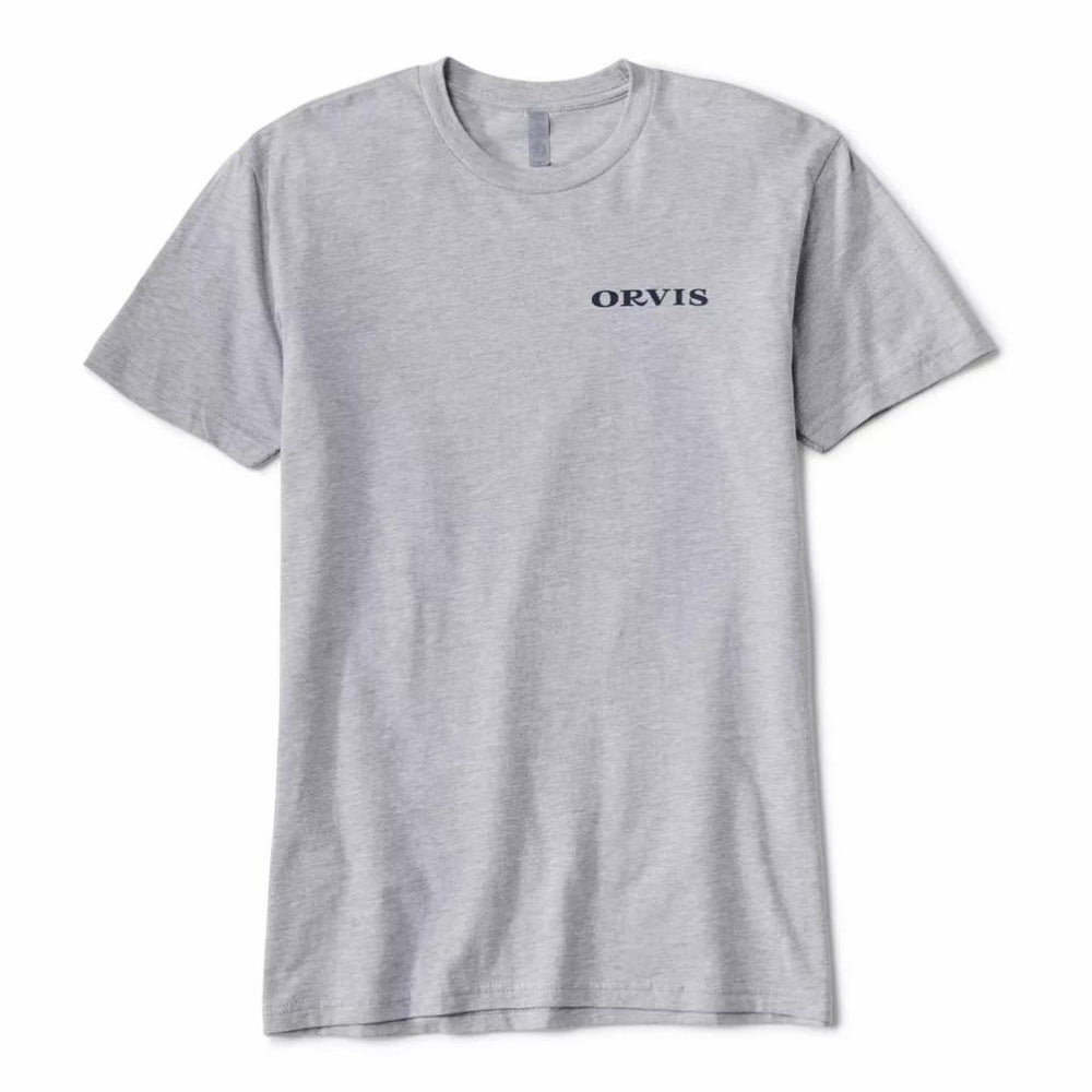 Orvis T-Shirts | Crossed Rods T-Shirt Light Grey Heather - Men