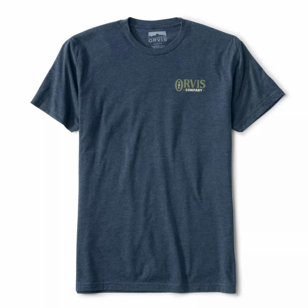 Orvis T-Shirts | Jumping Lab T-Shirt True Navy - Men