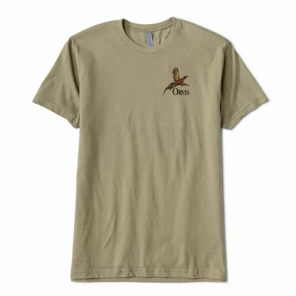 Orvis T-Shirts | Pheasant T-Shirt Olive - Men