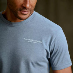 Orvis T-Shirts | Spring Creek T-Shirt Blue Haze - Men