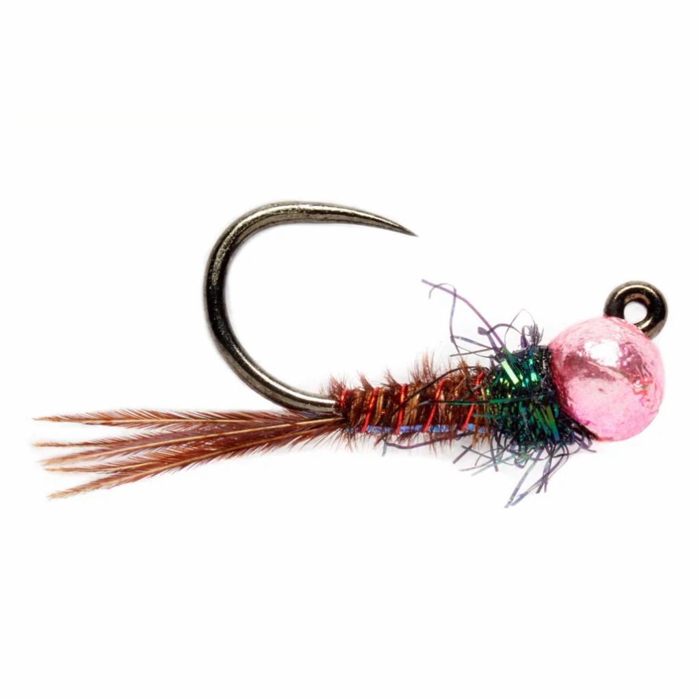 Orvis Tactical Flies | Barbless Roza’s Pink Pheasant Tail - Fly Fishing