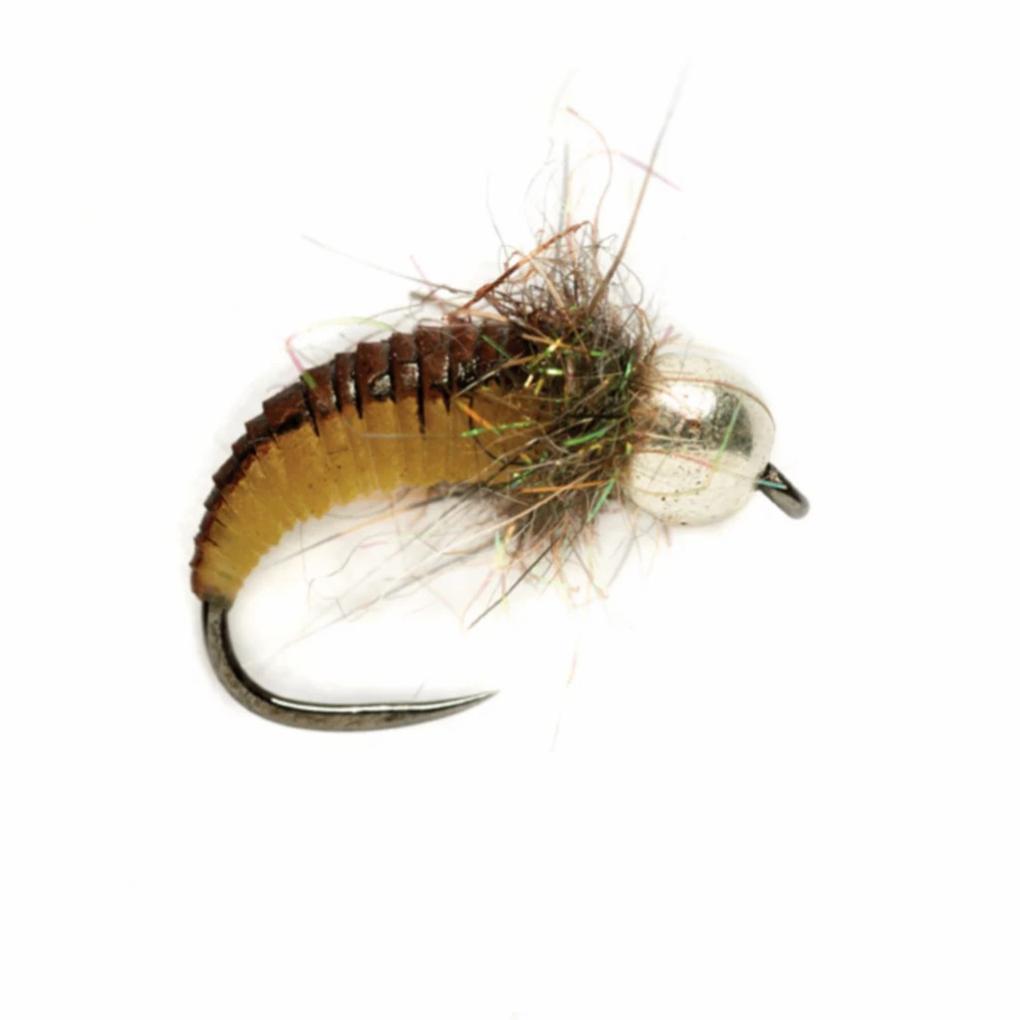 Orvis Tactical Flies | Rubber Grub Nymph Olive - Fly Fishing