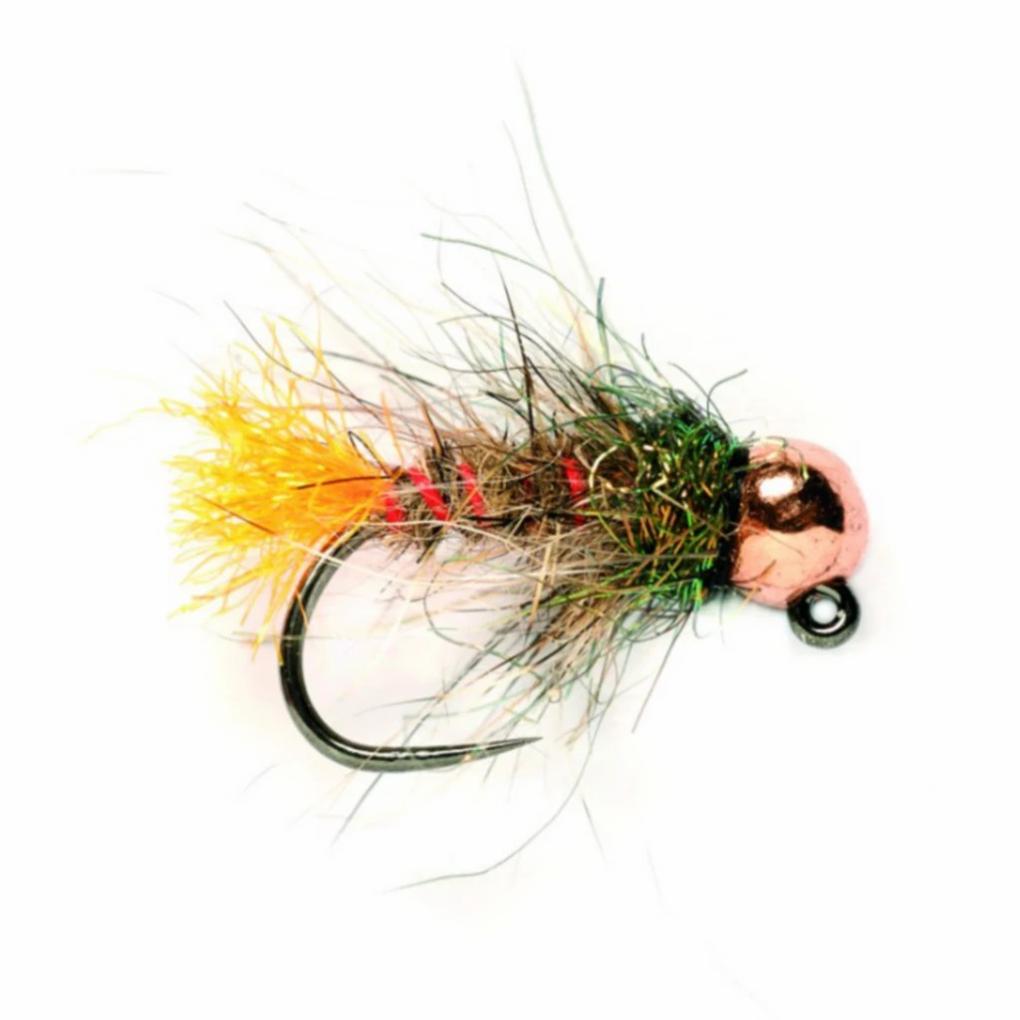 Orvis Tactical Flies | Tactical Hot Tag Jig Orange - Fly Fishing