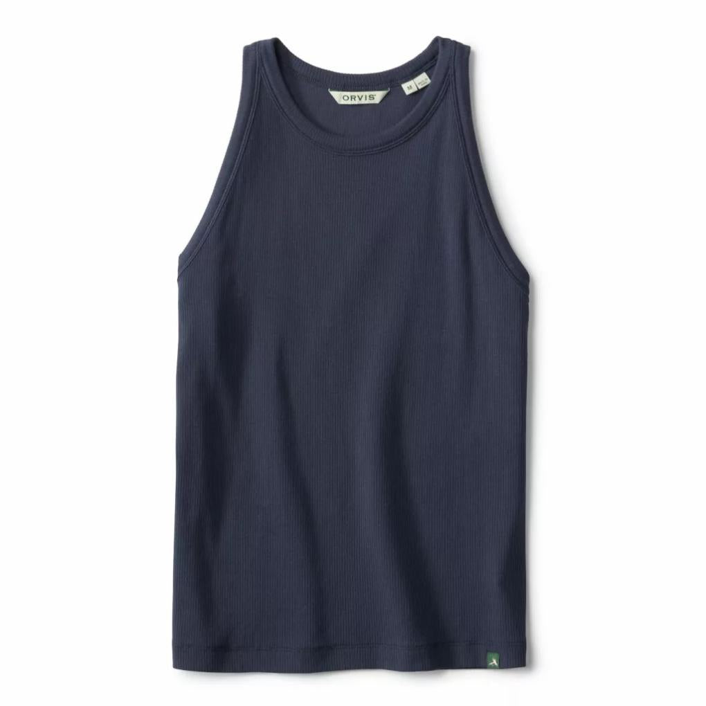 Orvis Tees | Ribbed Tank True Navy - Women