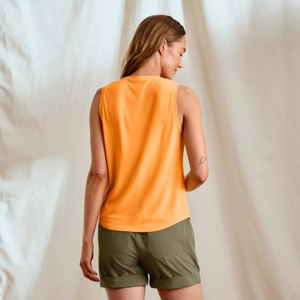 Orvis Tees | Women's DriCast™ Tank Tangerine - Women/Fly Fishing/Hunt