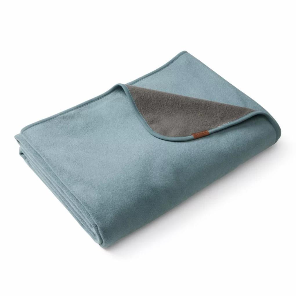 Orvis Throw Blankets | Dog-Proof Fleece Throw Blanket Blue - Dogs/Home Goods