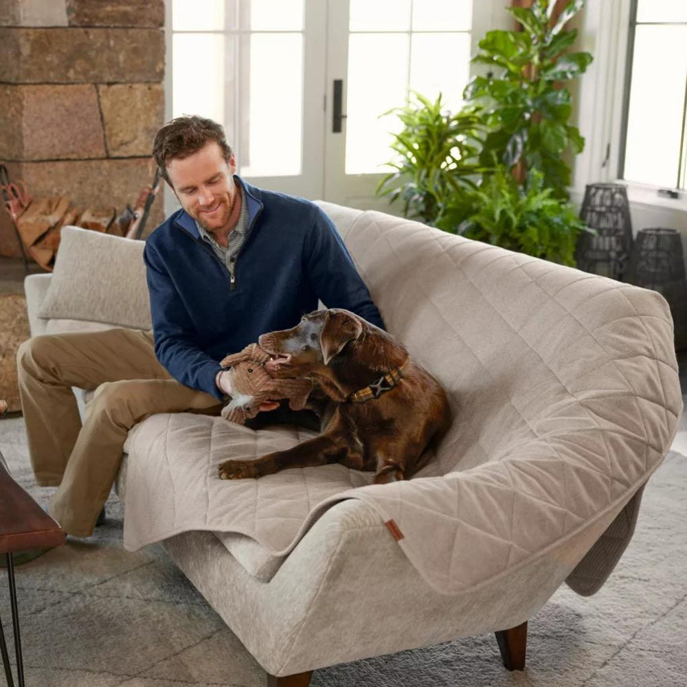 Orvis Throw Blankets | Grip-Tight® Quilted Throw - Dogs/Home Goods