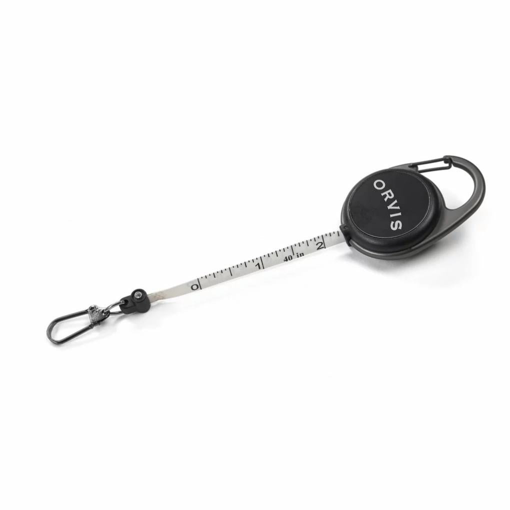 Orvis Tools | Black Nickel Carabiner Tape Measure Zinger Combo - Fly Fishing