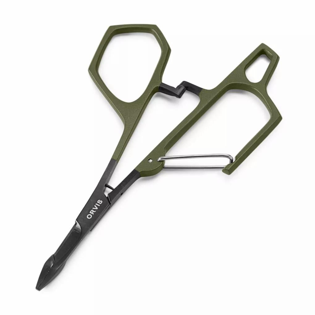 Orvis Tools | Flow Quickdraw Forceps Black Olive - Fly Fishing
