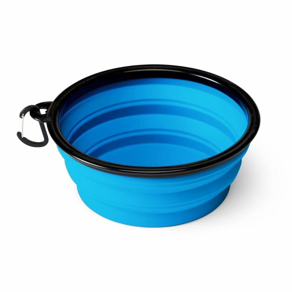 Orvis Travel Accessories | Tough Trail® Collapsible Dog Bowl Blue - Dogs