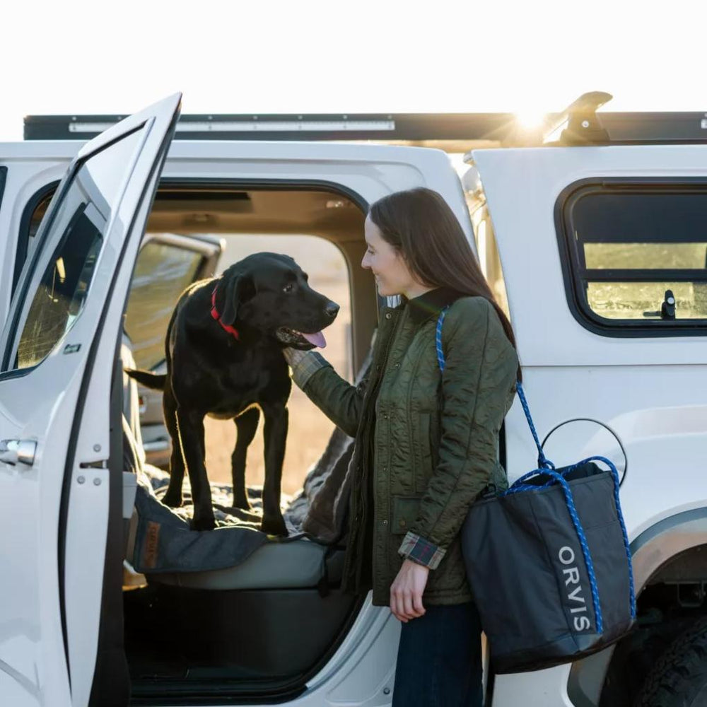 Orvis Travel Accessories | Tough Trail® Dog Travel Tote Kit Asphalt - Dogs/Packs &amp; Bags