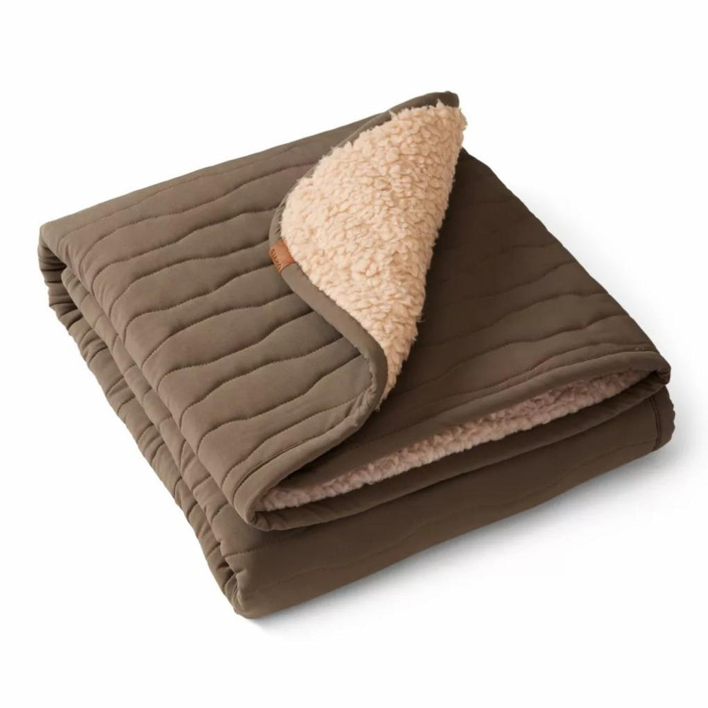 Orvis Travel Beds &amp; Throws | Tough Trail® Softshell Fleece Dog Throw Olive - Dogs
