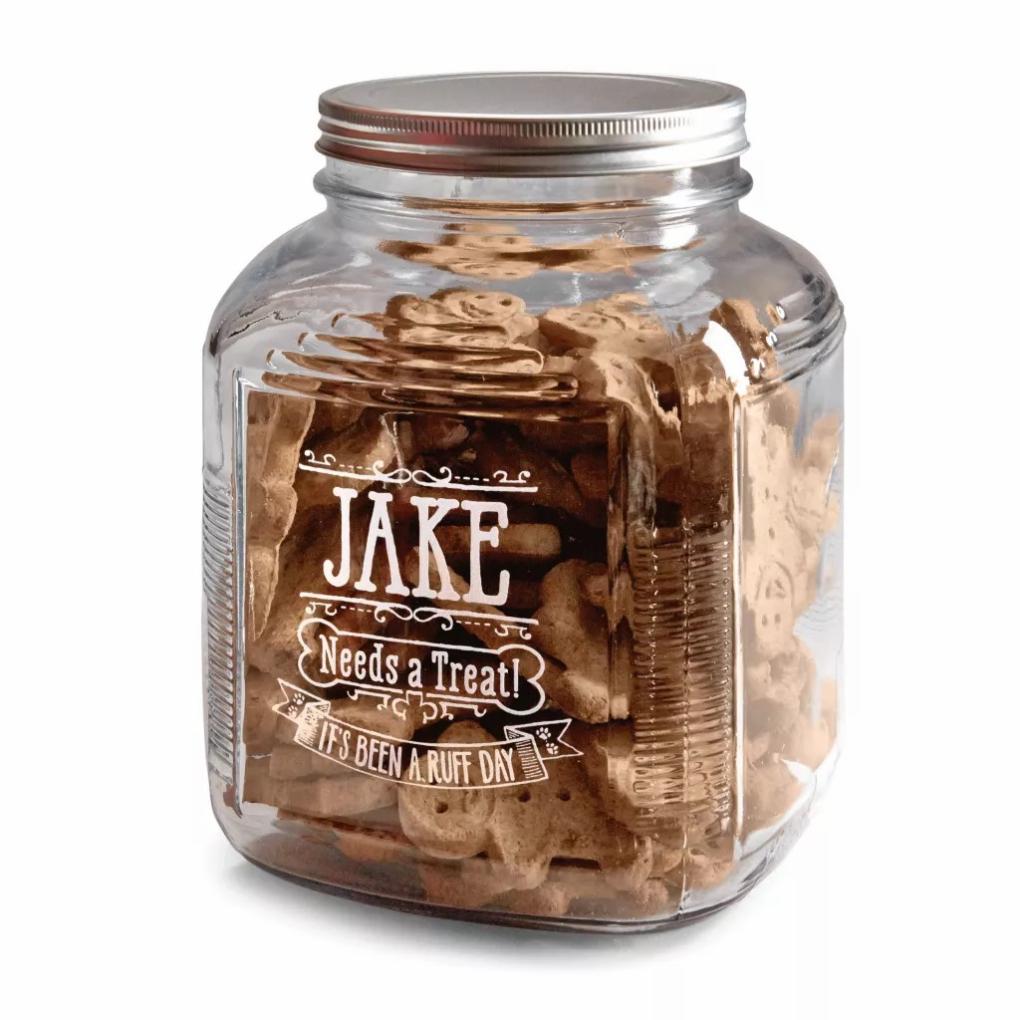 Orvis Treats | Personalized Glass Treat Jar - Dogs/Home Goods