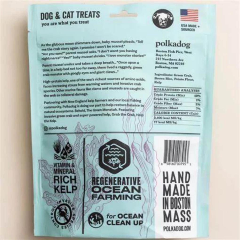 Orvis Treats | Polkadog Green Monstah Bones - Dogs