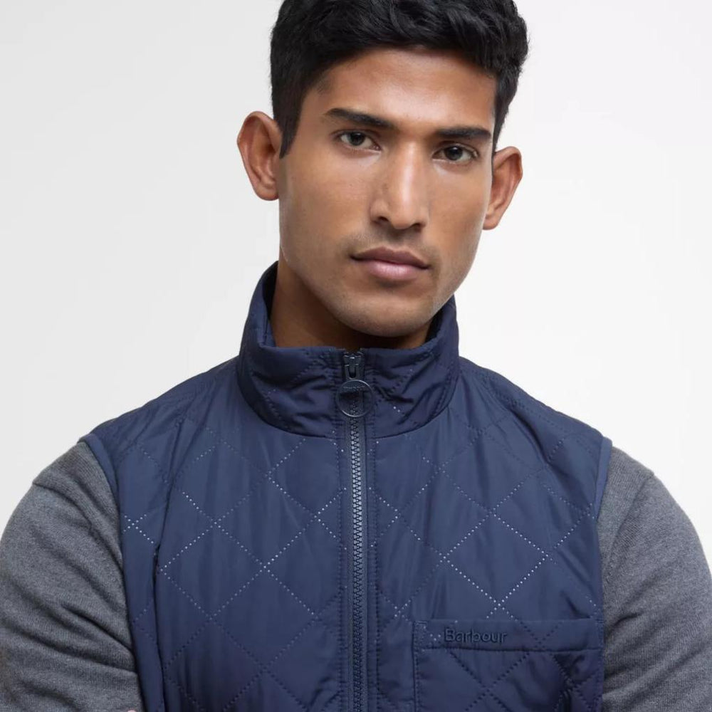Orvis Vests | Barbour® Filey Ultralight Quilted Gilet Navy - Men