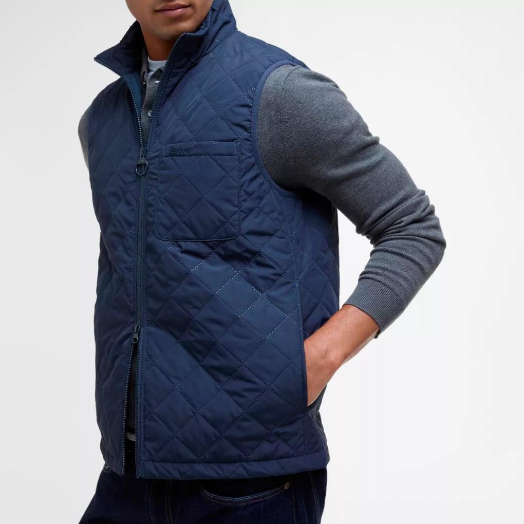 Orvis Vests | Barbour® Filey Ultralight Quilted Gilet Navy - Men
