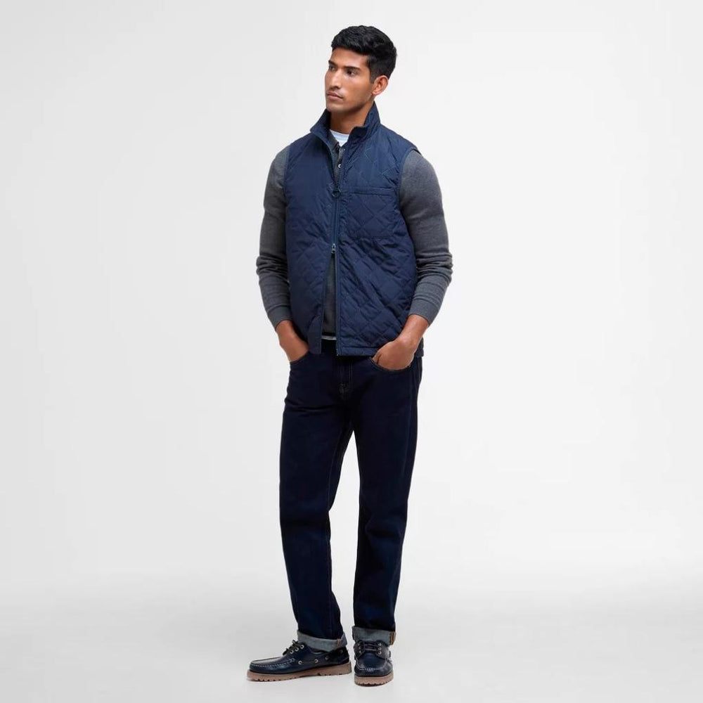 Orvis Vests | Barbour® Filey Ultralight Quilted Gilet Navy - Men