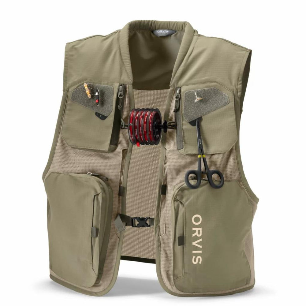 Orvis Vests | Clearwater Mesh Vest Dusty Olive - Fly Fishing
