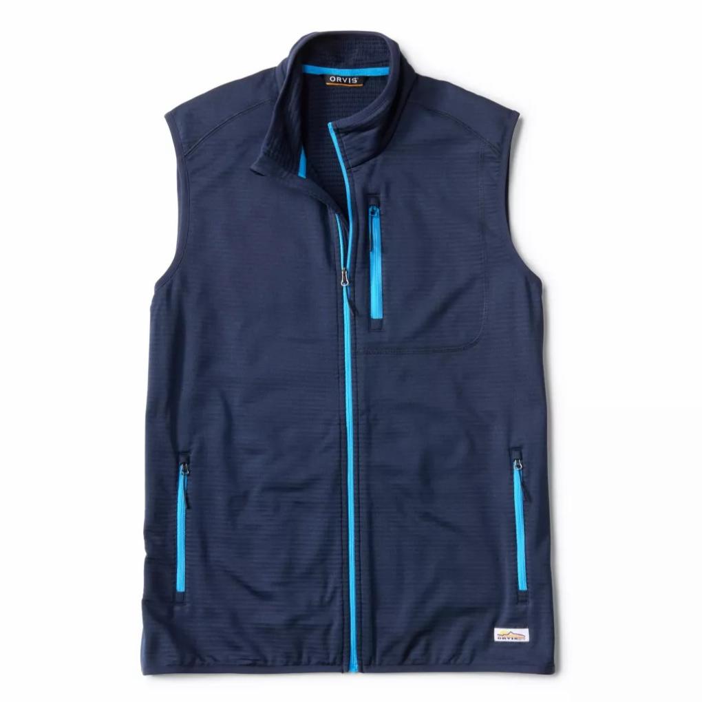 Orvis Vests | Horseshoe Hills Fleece Vest True Navy - Men