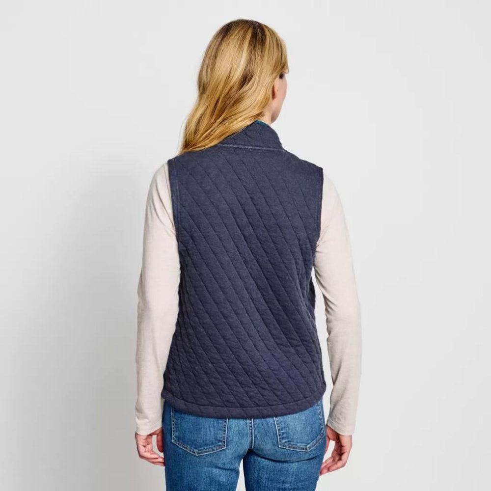 Orvis Vests | Outdoor Quilted Vest True Navy Heather - Women