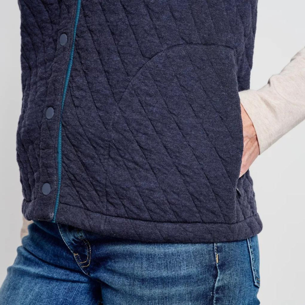 Orvis Vests | Outdoor Quilted Vest True Navy Heather - Women