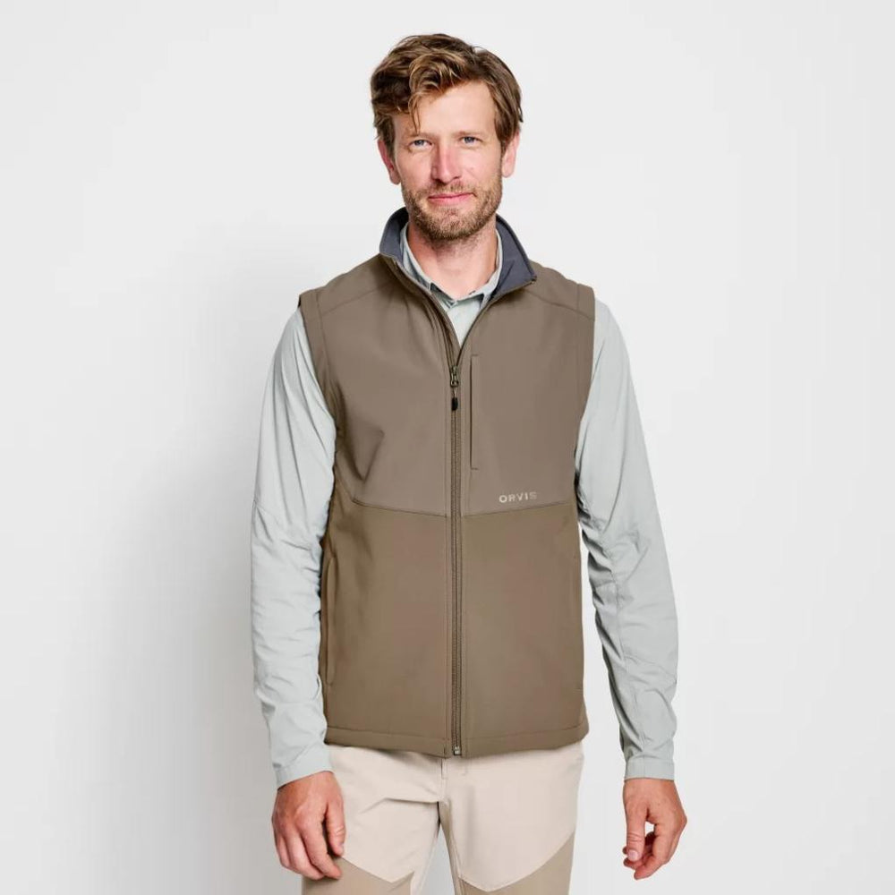 Orvis Vests | PRO Upland Softshell Vest Cedar - Men/Hunt