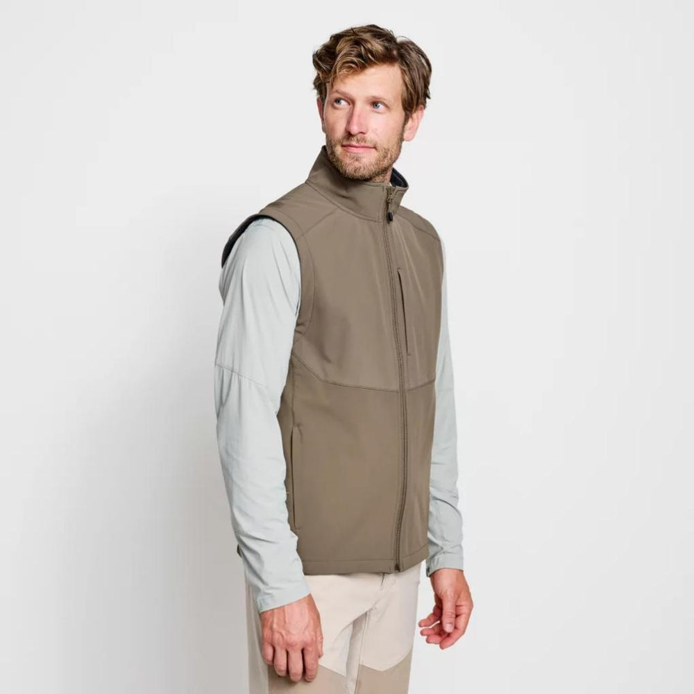 Orvis Vests | PRO Upland Softshell Vest Cedar - Men/Hunt