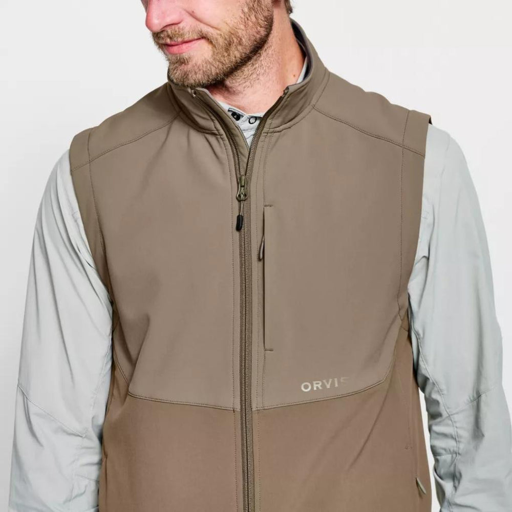 Orvis Vests | PRO Upland Softshell Vest Cedar - Men/Hunt