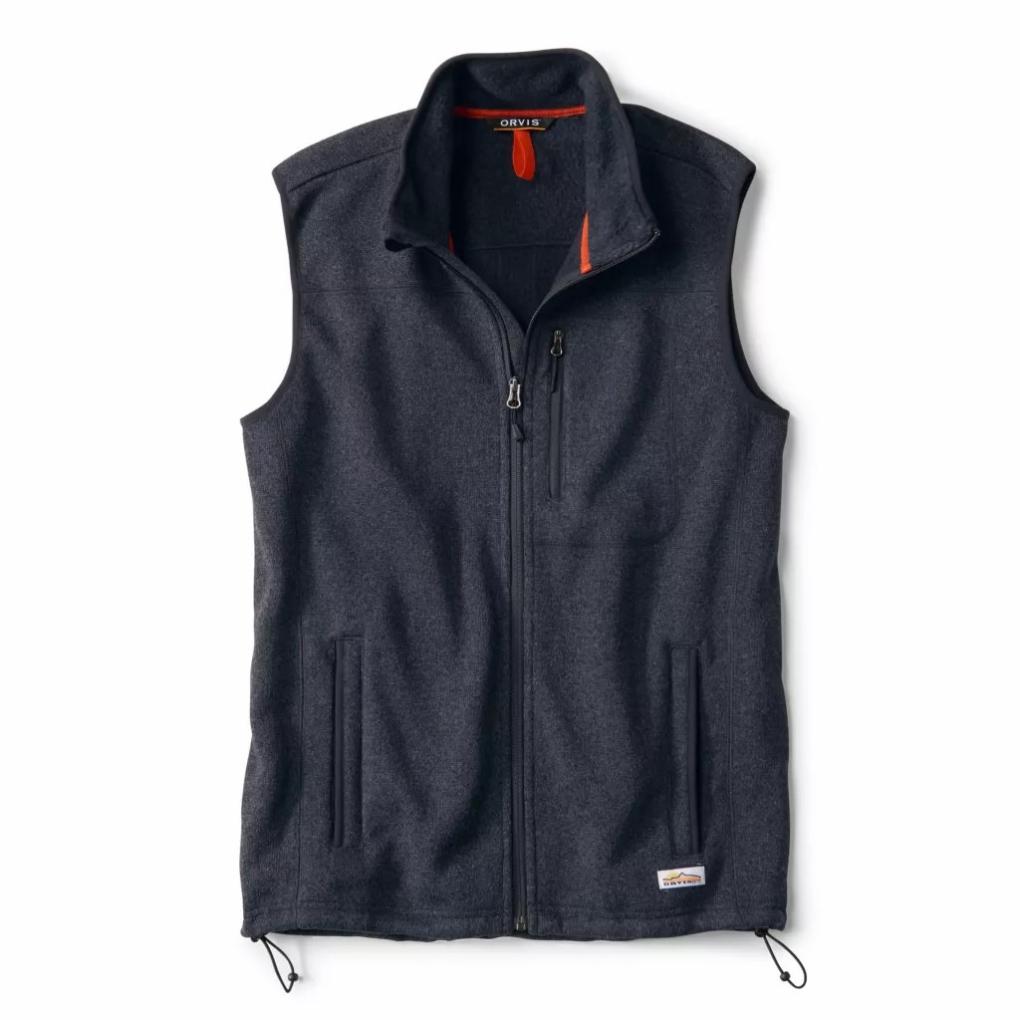 Orvis Vests | R65™ Sweater Fleece Vest Black - Men