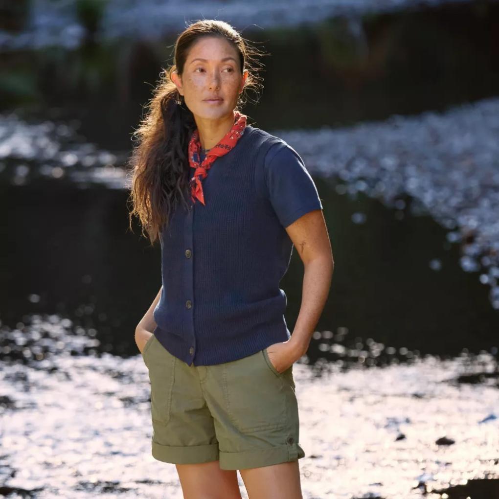 Orvis Vests | Ribbed Sweater Vest True Navy - Women