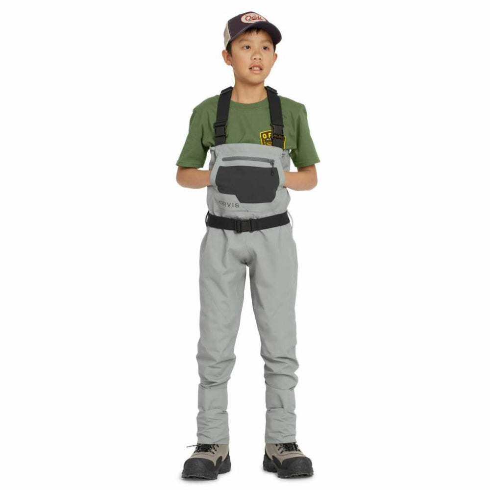 Orvis Waders | Kids’ Clearwater Waders Stone - Fly Fishing