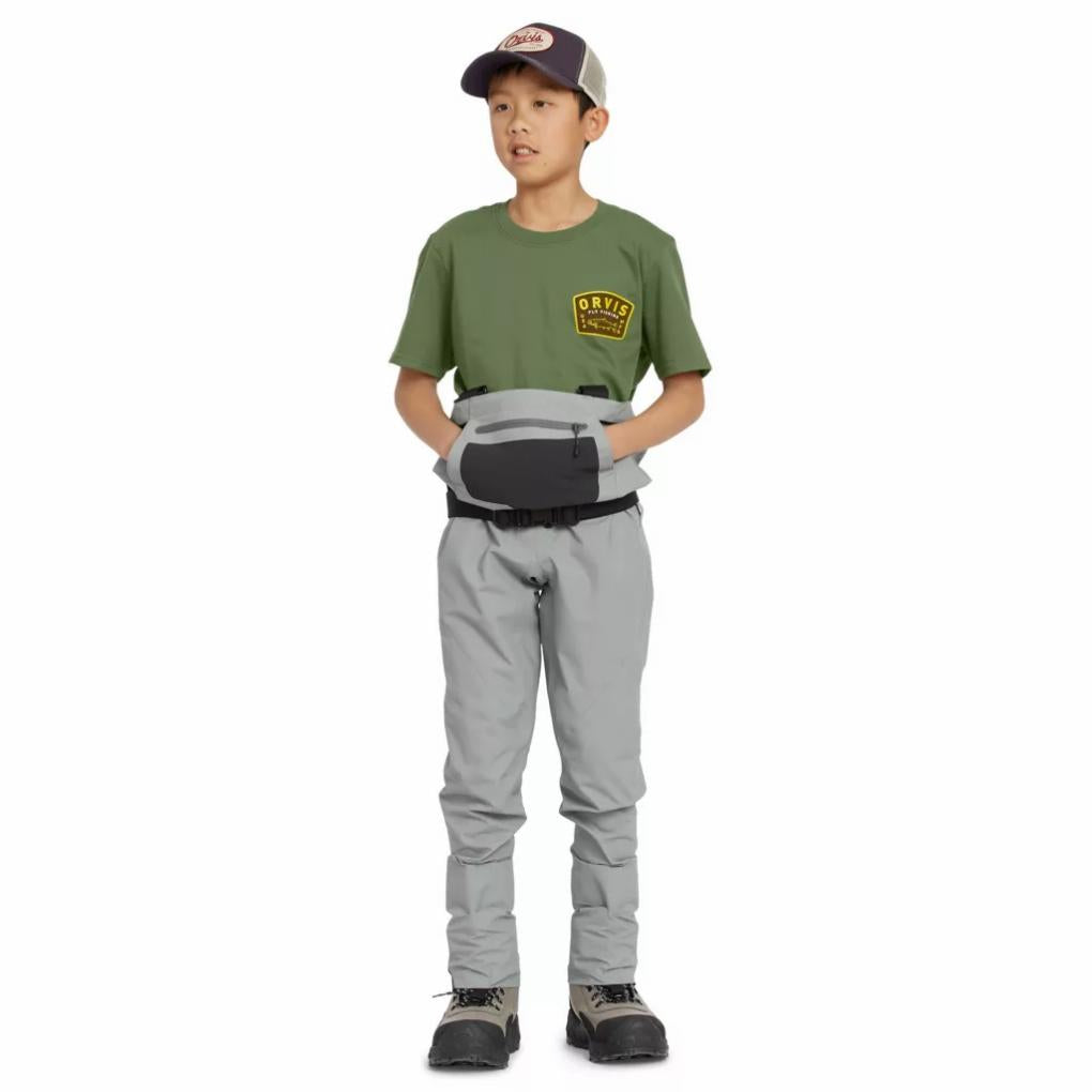 Orvis Waders | Kids’ Clearwater Waders Stone - Fly Fishing