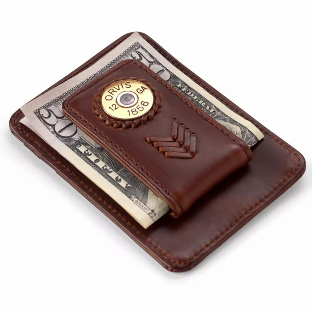 Orvis Wallets | Shotshell Money Clip Brown - Men/Packs &amp; Bags